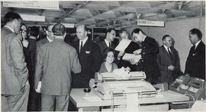 Kienzle-Stand auf der Hannover-Messe 1965