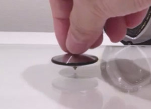 精密コマ スピニ 廻し方