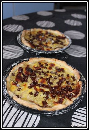 Tarte Banane-Chocolat