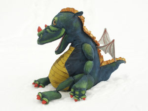 Drache Blau