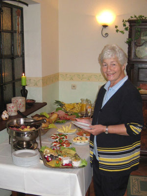 Frühstücken in familiärer Umgebung