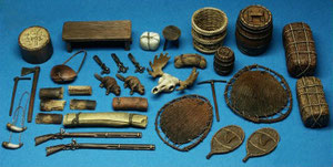 Accessori coloniali guerra franco-indiane