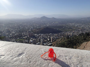 Vue depuis le Cerro San Cristóbal