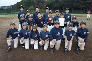 準優勝 南志津ツインズ