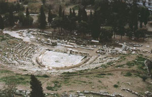Théâtre de Dionysos à Athènes.