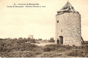 carte postale des 3 moulins de la lande du Bosquet