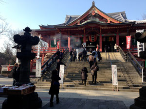 田中小姐的興趣是逛神社