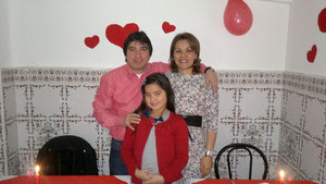 Cena de San Valentin y Aniversario de nuestra Boda,Miryan Lorena Y Monse Costa Araujo.