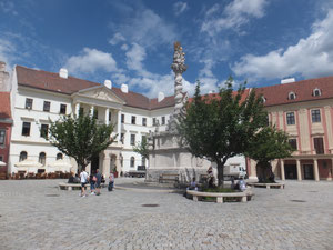 Sopron-plein-beeld-monument-Hongarije
