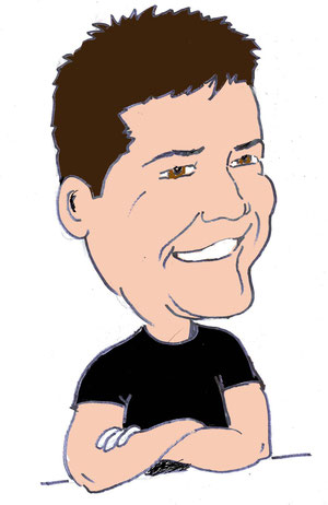 Digital Caricature "Simon Cowell"