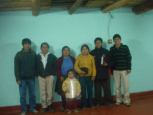 Hrno Jose Luis  a la Izquierda, él nos visito desde Lima.  