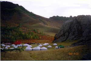 Mongolia ger camp