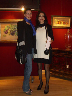 Con Eugenia Ortiz Domecq