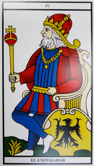 Resultado de imagen para carta de tarot el emperador