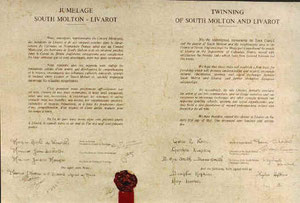 Charte signée le 31 mai 1975 à Livarot.