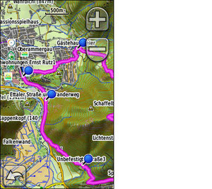 digitale Karten GPS-Gerät