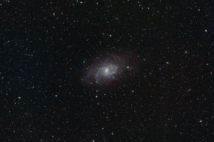 Galaksija M33 @ 250 mm