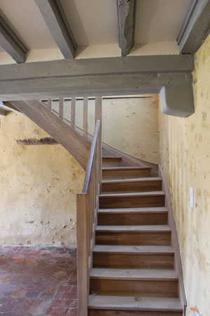 Escalier en chêne (photo)