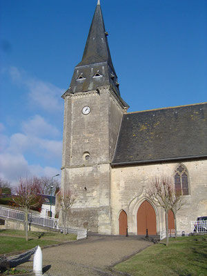 Le clocher de l'église, XVIe siècle