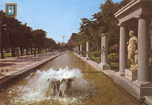 MADRID.  Paseo de Recoletos. 1985