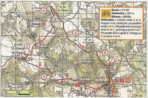 Rando autour de Pradelles ,