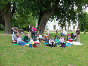 Picknick im Jenisch Park