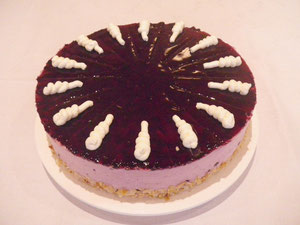 Joghurt - Blaubeer - Torte