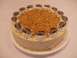 Mandel – Caramel Torte