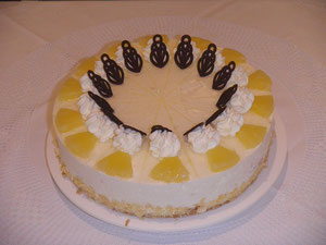 Ananas – Sahne Torte