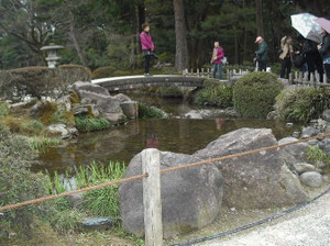 兼六園ことじ灯篭