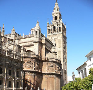 Kathedraal en Giralda Sevilla