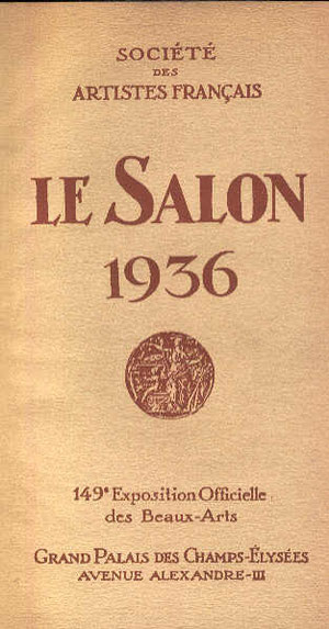 Catalogue de l'exposition de 1936.