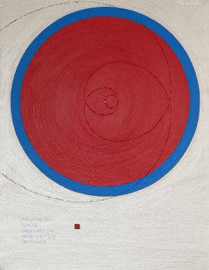 LUCKY ECLIPSE  3   318mm*410mm   F6   2022  acrylic on canvas, wood