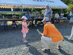 中津谷川自治会　夏まつりの様子