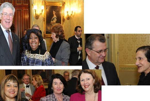 'Friends of the Commonwealth' at the launch in Government House