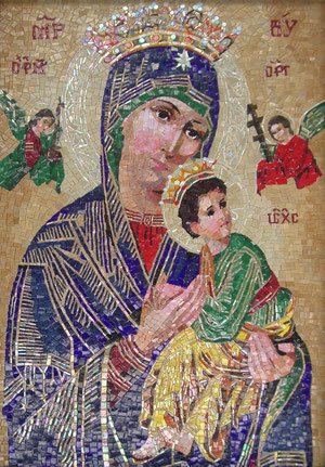 Virgen del Perpetuo Socorro- Imagen cedida por blaeu mosaic.comc