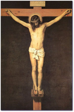 Cristo Crucificado. Velázquez. 1650. Museo del Prado