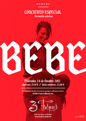 Concierto especial de BEBE