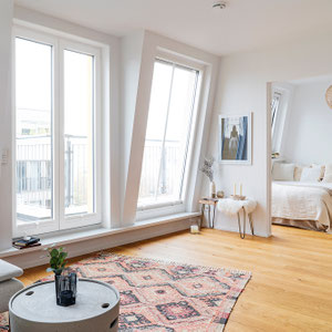 bauzeit berlin GmbH, Wohnungsumbau, Wohnungssanierung, Bauleitung, Umsetzung der Planung, Qualitäts- und Bauzeitüberwachung, Dachgeschossausbau