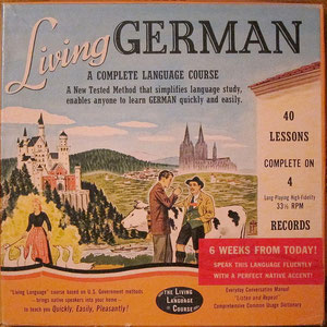 Speak-and-Say German Lessons from 1950s