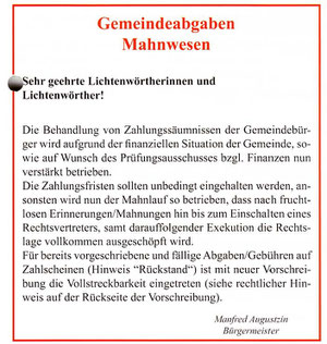Quelle: Mitteilungen der Marktgemeinde Lichtenwörth Ausgabe3/201009-zum vergrößern auf das bild klicken!