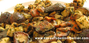 Cèpes à la Huguenote