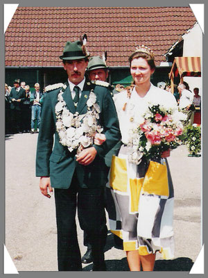 1987 Egon Mandrella und Sabine Dunkhorst