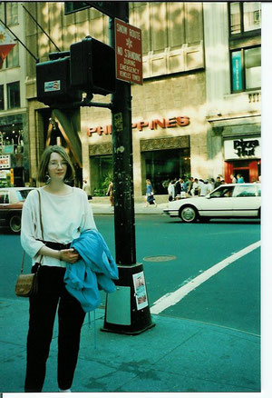 Annabelle von Broich in New York, Fifth Avenue