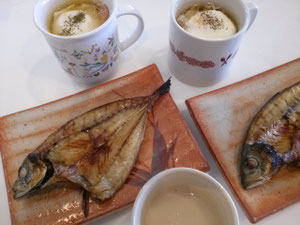 大阪兵庫で家事代行サービスの食事作りの朝食でキャベツのマグ蒸し