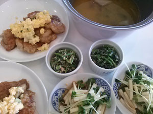 大阪兵庫で家事代行サービスの食事作りの夕食でチキン南蛮