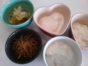 大阪兵庫で家事代行サービスの食事作りの朝食でマンゴーヨーグルト