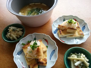 大阪兵庫で家事代行サービスの食事作りの朝食焼き揚げ