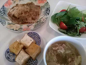 大阪兵庫で家事代行サービスの夕食作りで鶏の照り焼き