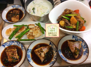 大阪兵庫で家事代行サービスで食事作り家政婦夕食2